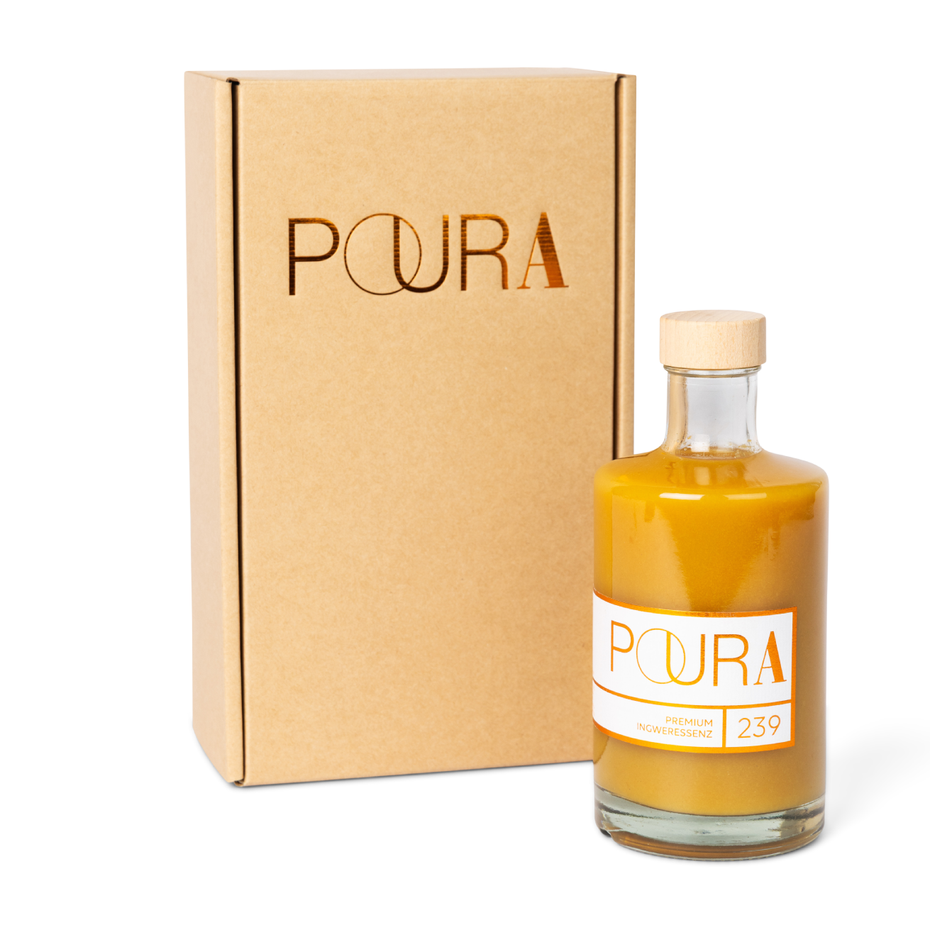 Geschenkbox Ingwer Essenz (495ml)