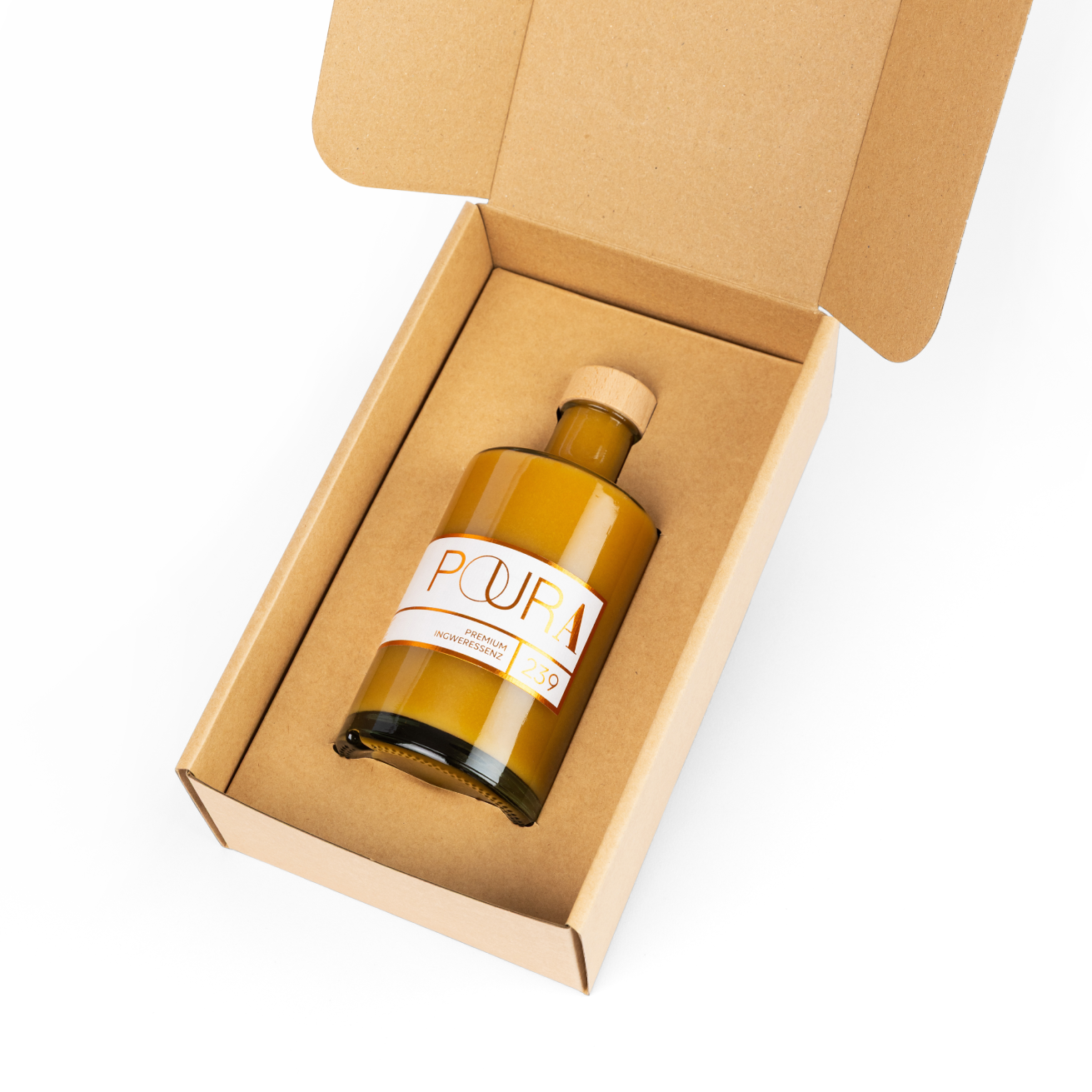 Geschenkbox Ingwer Essenz (495ml)